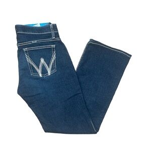 WRANGLER WOMENS MID-RISE BOOTCUT JEANS Q-BABY NO GAP WAISTBAND NWOT